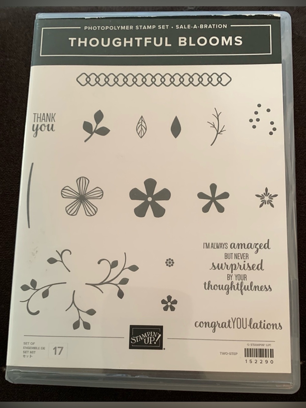 Stampin' Up! Thoughtful Blooms Stamp Set